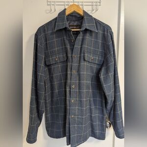 Weatherproof Weathercast Navy Jacket with Yellow Windowpane
